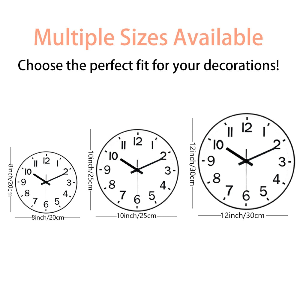 Simple Luxury Quartz Clock Hanging Wall Fish Decoration Modern Style Restaurant Living Room Home Decor Clock 8 10 12 Inche    Home Decor Supply | Online Retail | ShoreShopper.com