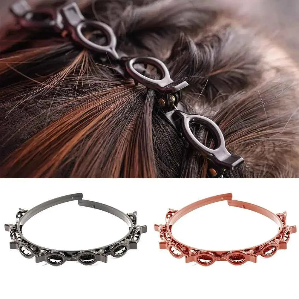 Women Headband Headwear 2025 New Double Bangs Hairstyle Hair Clips