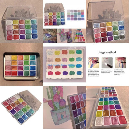 U2JE Professional Watercolor Paints Artist Art Set for Beginner Art Painting Art    Home Decor Supply | Online Retail | ShoreShopper.com