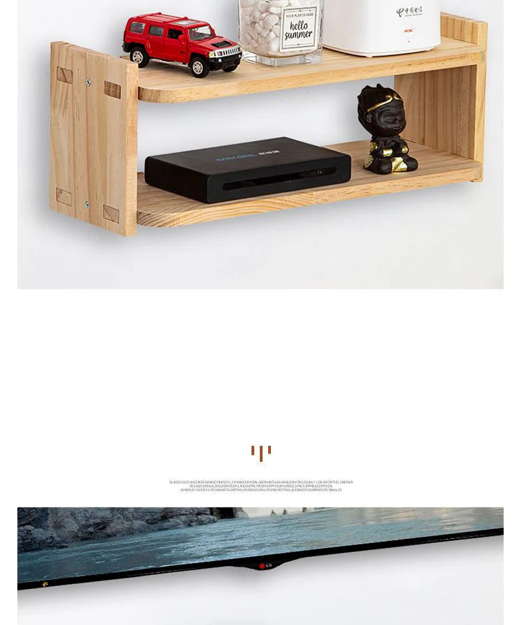 Floating Shelves for Wall Decor,Soild Wood Wall Mounted Shelf for Bathroom,Bedroom,Living Room Kitchen Storage&Decoration    Home Decor Supply | Online Retail | ShoreShopper.com