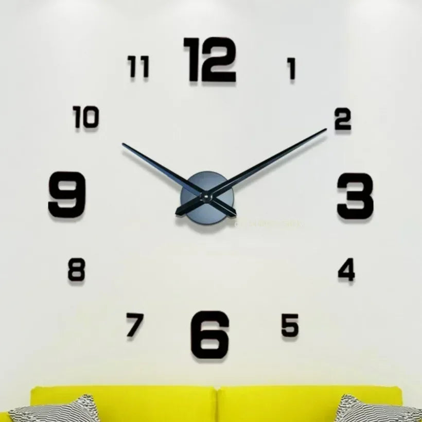 Garden Acrylic Mirror Digital Sticker Wall Clock 16"    Home Decor Supply | Online Retail | ShoreShopper.com