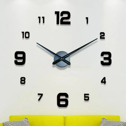 Garden Acrylic Mirror Digital Sticker Wall Clock 16"    Home Decor Supply | Online Retail | ShoreShopper.com