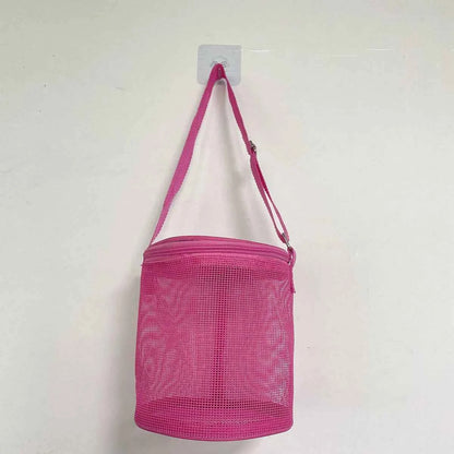 Beach swimming clothing storage bag sundries sorting beach bag shoulder backpack portable storage beach bag net bag