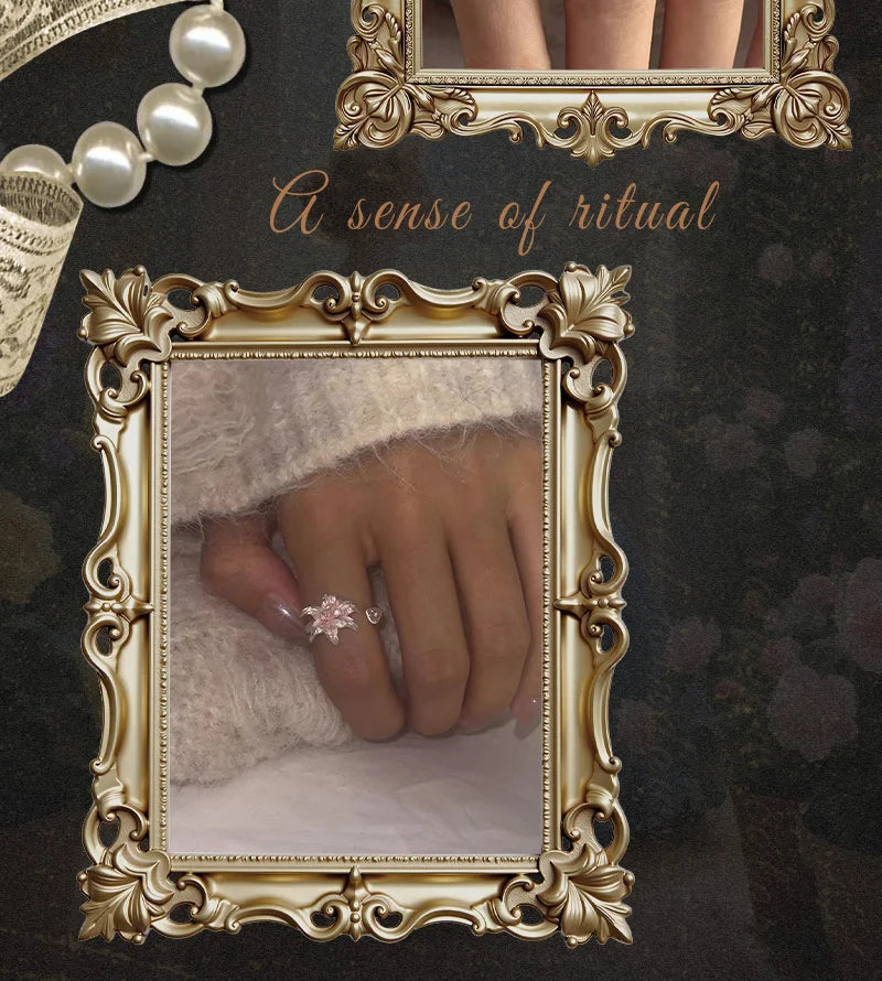 Gorgeous Lily Flower Jewelry Accessories, Fashion Ring for Women, Must-have Accessory for Female Fashionistas    Home Decor Supply | Online Retail | ShoreShopper.com
