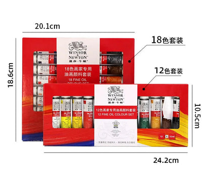 Professional 12/18/24 Colors 12 ML Tube Oil Paints Art For Artists Canvas Pigment Art Supplies Drawing Set    Home Decor Supply | Online Retail | ShoreShopper.com