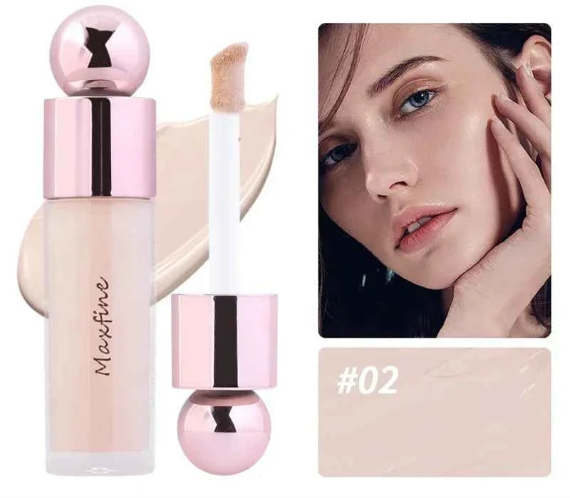 Smooth Liquid Foundation Cream Moisturizing Waterproof Concealer Modify Skin Tone Cover Acne Spots Full Coverage Face Make Up