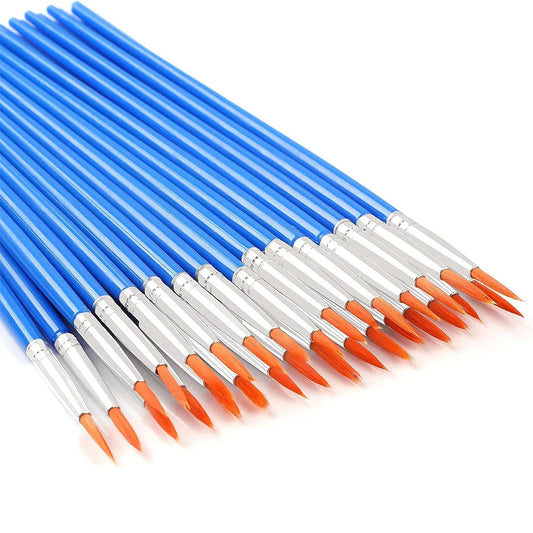 30Pcs Paint Brushes Small for Students - Fine Detail Set for Classroom, Model, Canvas, Face, Nail Art, Acrylic, Watercolor, and    Home Decor Supply | Online Retail | ShoreShopper.com