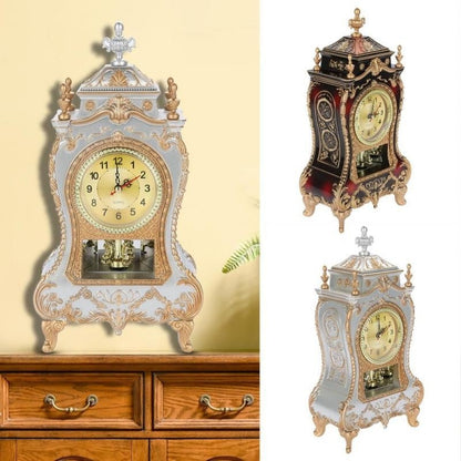 Desk Alarm Clock Vintage Clock Classical Royalty Sitting Room Desk Imperial Furnishing Creative Sit Pendulum Clock    Home Decor Supply | Online Retail | ShoreShopper.com