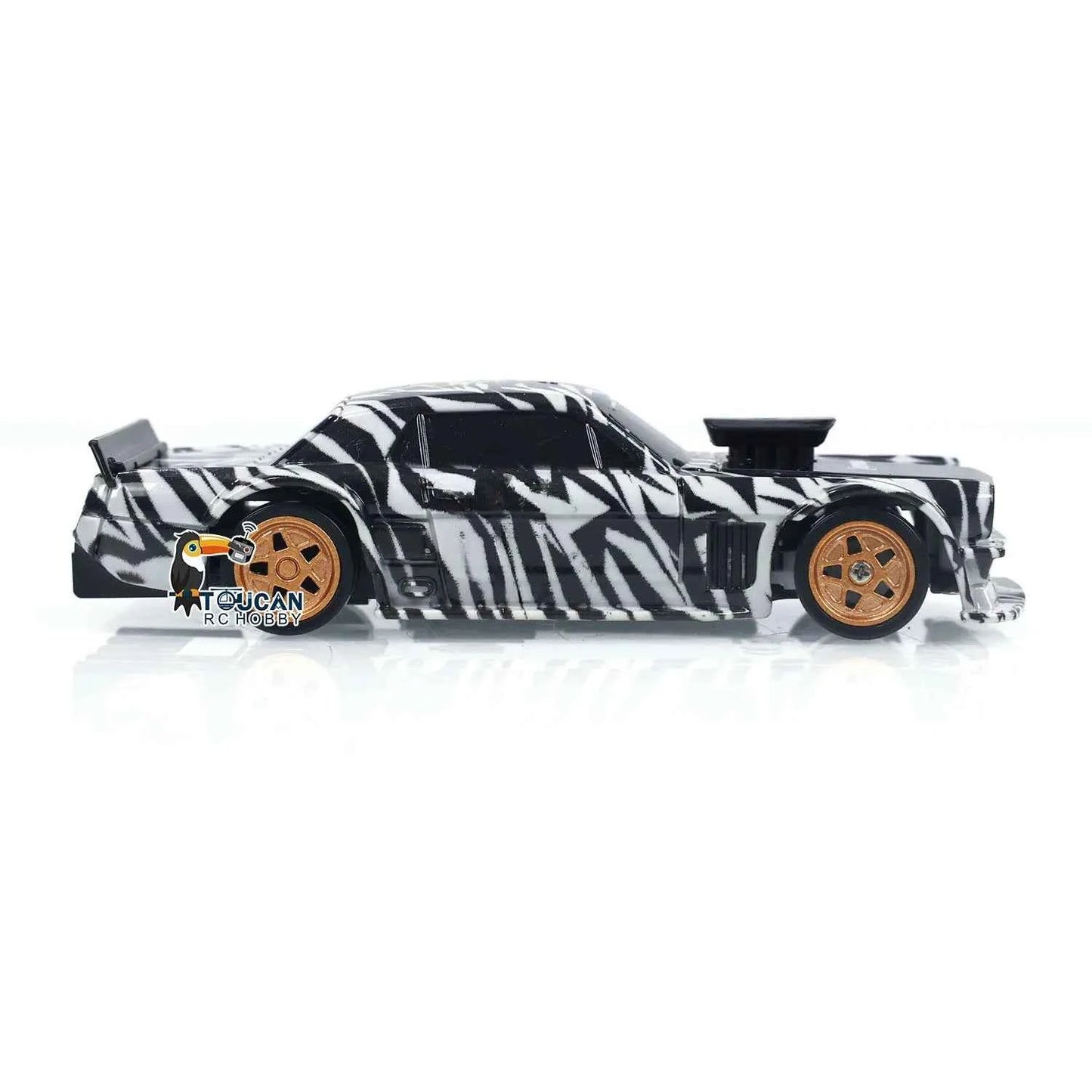 RTR RC Dift Race Car 1/43 Scale 4WD Gyro Four-wheel Drive Radio Control High Speed Model 2.4G Racing Drifting Cars Gifts Toys