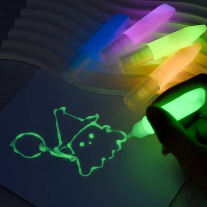 6ml/pc Luminous Pigment Paint Bright Fluorescent Paint Glow In Dark Acrylic Painting Water Color Artwork Party    Home Decor Supply | Online Retail | ShoreShopper.com
