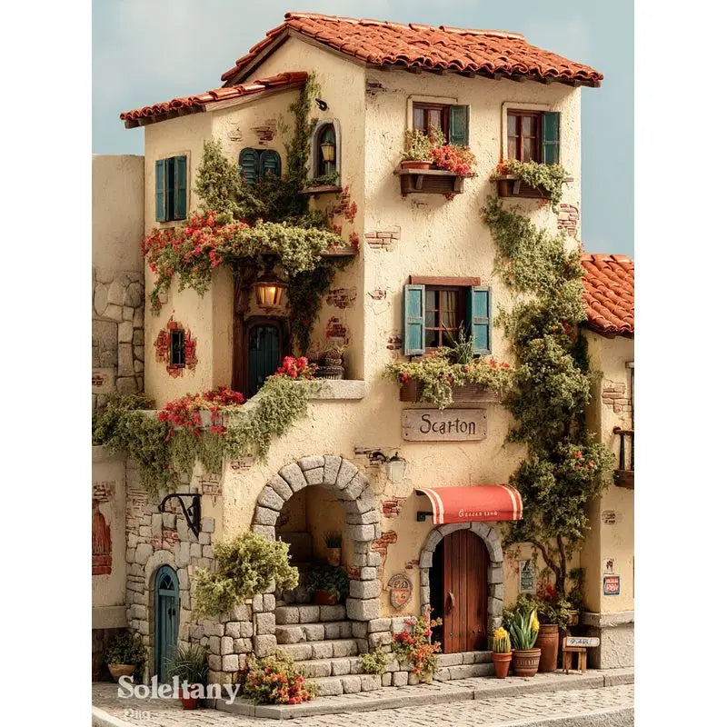 CHENISTORY Paint By Number House Landscape Kits Drawing On Canvas DIY Pictures By Number HandPainted Gift Home Decoration    Home Decor Supply | Online Retail | ShoreShopper.com