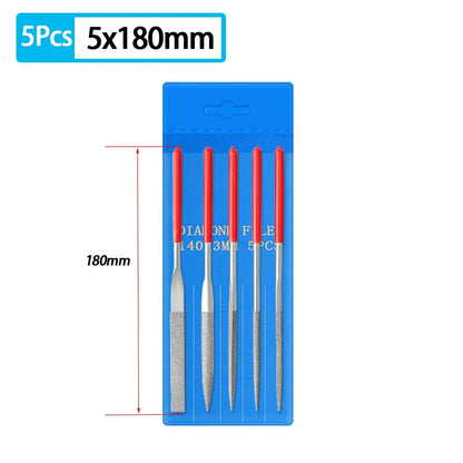 Diamond Mini Needle File Set for Carpentry Jewelry Stone Glass Metal Ceramic Polish Carving DIY Craft Woodworking Hand Tools    Home Decor Supply | Online Retail | ShoreShopper.com