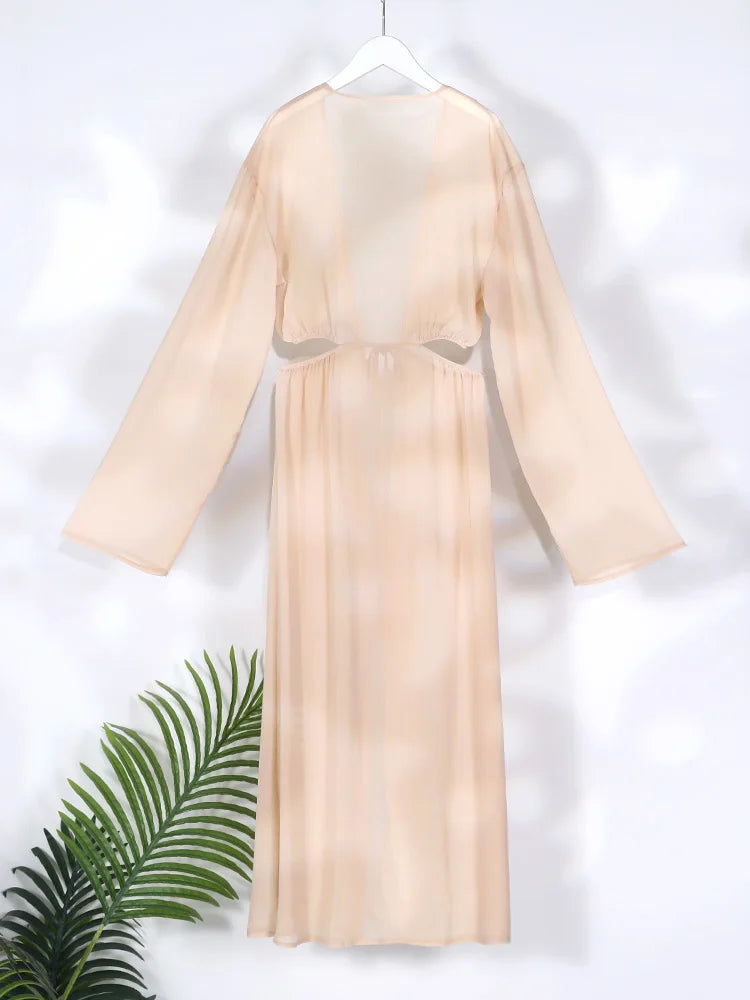 Women's Cover-ups Summer Swimwear Solid Tunic Shirt Beach Dress Female Swimsuit Beach Cover Up Beach Clothes    Your Coastal Marketplace | Shoreshopper.com