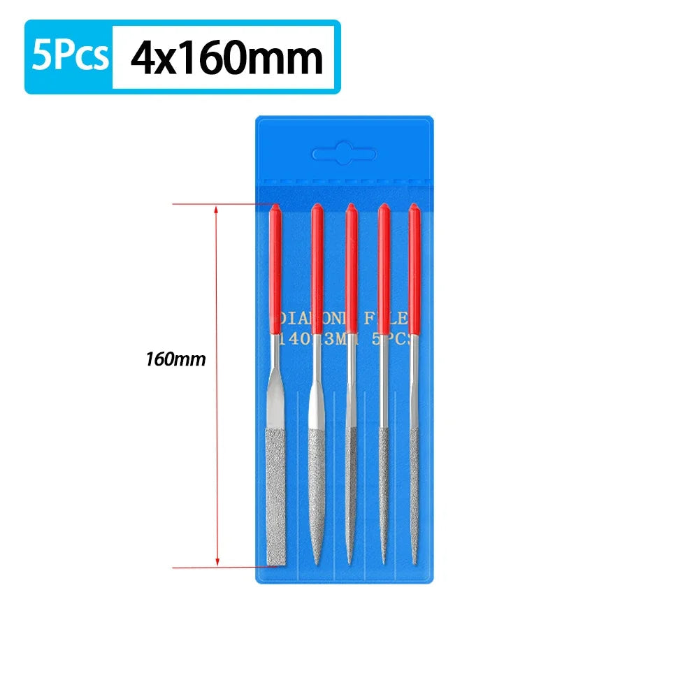 Diamond Mini Needle File Set for Carpentry Jewelry Stone Glass Metal Ceramic Polish Carving DIY Craft Woodworking Hand Tools    Home Decor Supply | Online Retail | ShoreShopper.com