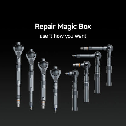 VMAN 40-in-1 Multi-Function Ratchet Screwdriver Kit with Magnetic Bits – Mini Repair Tool Set for PC, iPhone & Home Use    Home Decor Supply | Online Retail | ShoreShopper.com