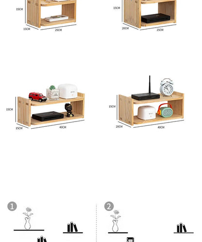 Floating Shelves for Wall Decor,Soild Wood Wall Mounted Shelf for Bathroom,Bedroom,Living Room Kitchen Storage&Decoration    Home Decor Supply | Online Retail | ShoreShopper.com
