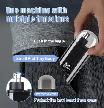 Adjustable Hair Trimmer T9 Vintage Hair Clipper Electric Beard Trimmer Hair Length Adjustable Haircut Machine Kit Boyfriend Gift - ShoreCo.Shop