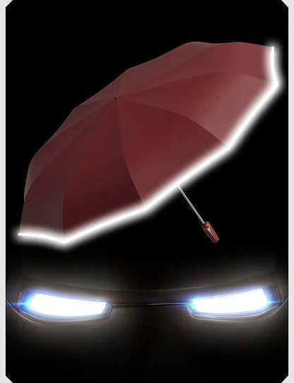Fully Automatic Umbrella Enlarge Reinforced Thickened Windproof Sunny And Rainy Dual-use Car-mounted Reverse Folding Umbrella    Your Coastal Marketplace | Shoreshopper.com