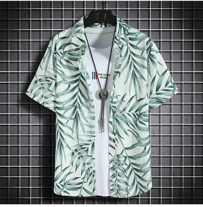 Beach Clothes For Men 2 Piece Set Quick Dry Hawaiian Shirt and Shorts Set Men Fashion Clothing Printing Casual Outfits Summer    Your Coastal Marketplace | Shoreshopper.com