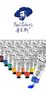 Paul Rubens Oil Paint 20 Colors 50ml Professional Oil Based Paint High Saturation Creamy Texture for Artists Beginners    Home Decor Supply | Online Retail | ShoreShopper.com