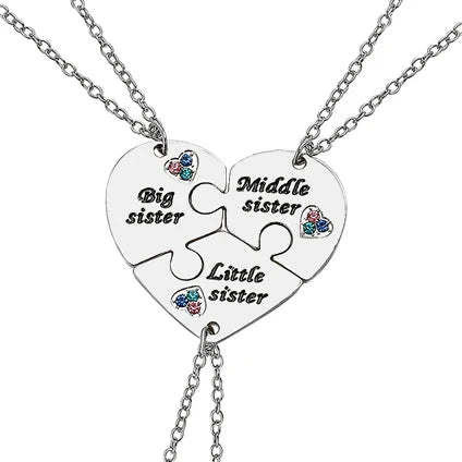 New Best Friends Necklace For Women Girls Broken Heart Puzzle Musical Note Pendant Necklaces BFF Friendship Forever Jewelry Gift    Home Decor Supply | Online Retail | ShoreShopper.com
