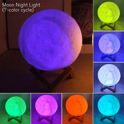 Book Light LED Moon Light Galaxy Light, Moon Night Light, Girl, Boy, Child Birthday Gift, Bedroom Decoration Indoor lighting - ShoreCo.Shop