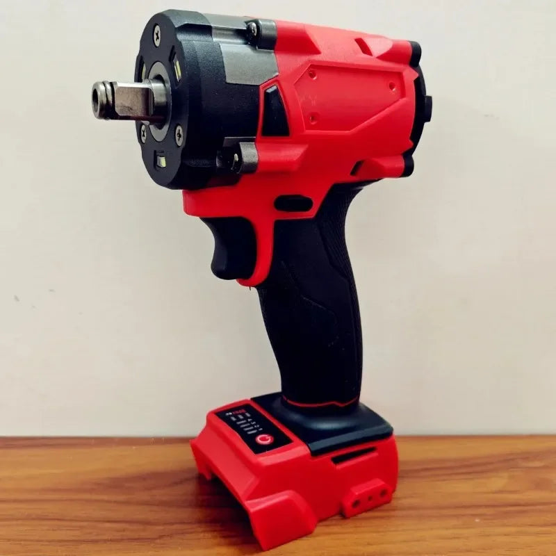 Brushless Impac Wrench 500N.m Electric Driver 1/2" Repair Cordless Screwdriver 4 Gears Power Tools for Milwaukee 18V Battery - ShoreCo.Shop