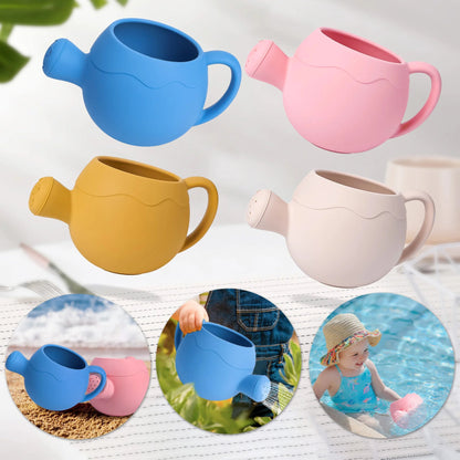 Baby Beach Toys Children Outdoor Games Sand Play Set Infants Digging Sand Silicone Rake Watering Pot Play Beach Toys for Kids    Your Coastal Marketplace | Shoreshopper.com