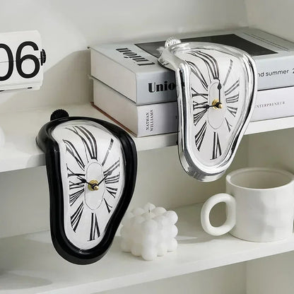 Novel Salvador Dali Style Melting Distorted Surreal Wall Clock    Home Decor Supply | Online Retail | ShoreShopper.com