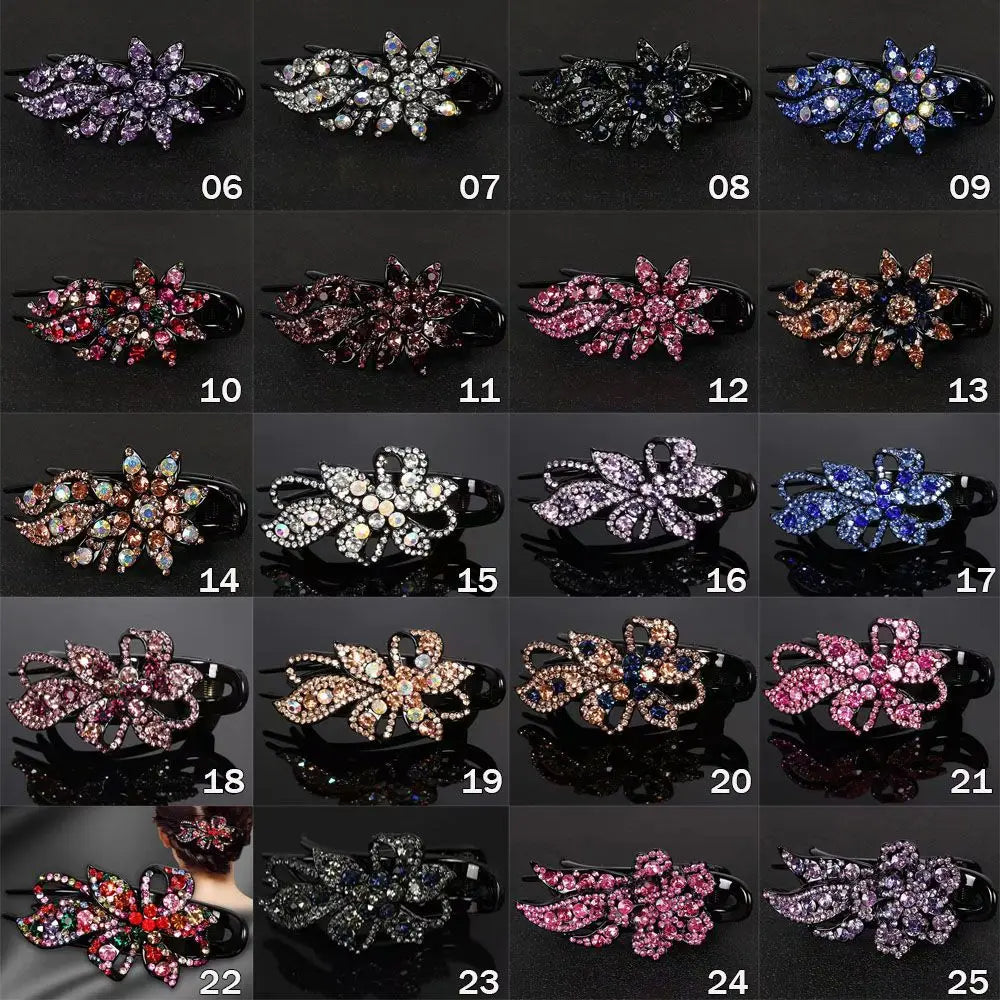 1pcs Ponytail Headwear Headwear Hair Accessories Duckbill Clip Hair Claws Hairgrip Women Hair Clips Rhinestone Hairpin    Your Coastal Marketplace | Shoreshopper.com