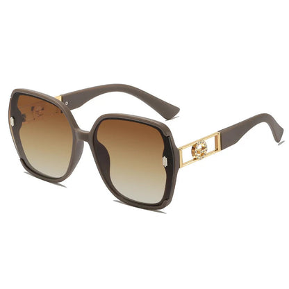 Fashion Square Frame Sunglasses Anti-UV Travel Accessories Popular Sunglasses Beach Eye Protection Shades Glasses Summer Decor    Your Coastal Marketplace | Shoreshopper.com