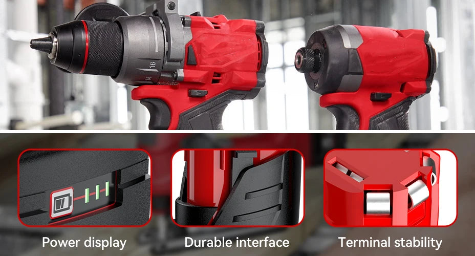 For Milwaukee 12V Tool Battery For Milwaukee M12 6000mAh Lithium Battery Impact Wrench Drill Power Tools Battery    Home Decor Supply | Online Retail | ShoreShopper.com