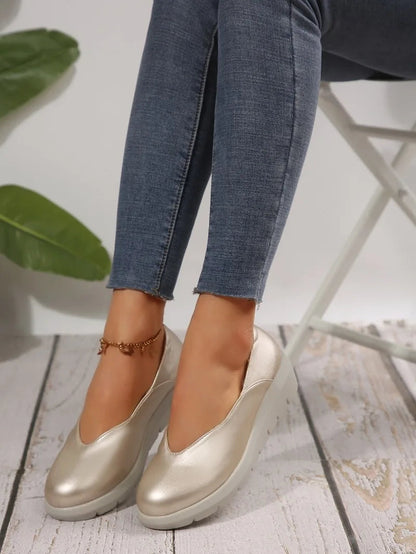 2025 New Women Fashion Wedge Heel Pumps Spring Summer Lightweight Platform Woman Soft Sole Comfort Casual Shoes Женская Обувь    Your Coastal Marketplace | Shoreshopper.com