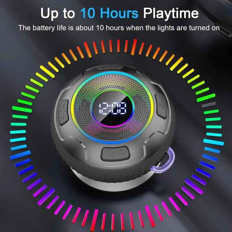 2026 Wireless Speaker S5 IPX7 Waterproof ENC Speakers IPX7 Waterproof Built-in Mic 10 hours Bluetooth Shower Speakers subwoofer    Home Decor Supply | Online Retail | ShoreShopper.com