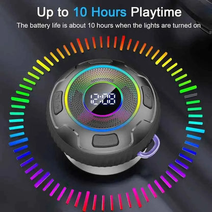 2026 Wireless Speaker S5 IPX7 Waterproof ENC Speakers IPX7 Waterproof Built-in Mic 10 hours Bluetooth Shower Speakers subwoofer