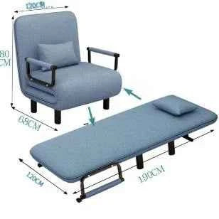 Modern folding sofa bed apartment small apartment simple single and double folding sofa with armrest