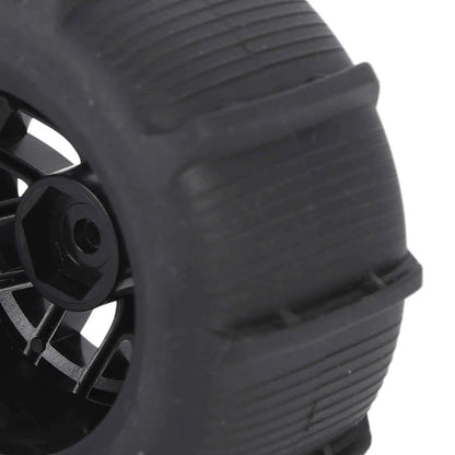 RC Beach Tires 1/14 1/16 1/18 Universal Rubber Plastic Good Grip Strong Cushioning RC Car Desert Wheels RC Desert Wheels