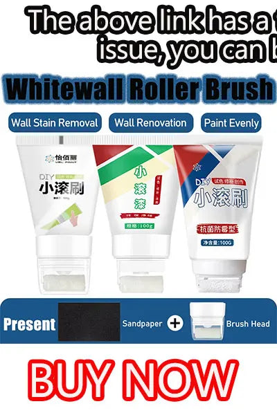 100g White Pink Wall Small Roller Brush Paint Interior Wall Repair Household Wall Graffiti Repair Environmental Protection Paint    Home Decor Supply | Online Retail | ShoreShopper.com