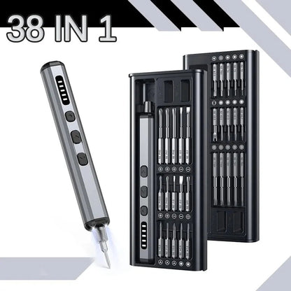 Mini Electric Precision Screwdriver, 38 in 1 Magnetic Bits, Torque Control, DIY Tools, Repair Tool Kit for iPhones, Switch,PS5    Home Decor Supply | Online Retail | ShoreShopper.com