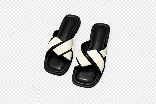 Women’s Comfort Slides: Open-Toe Low Heel Rubber Sandals - ShoreCo.Shop