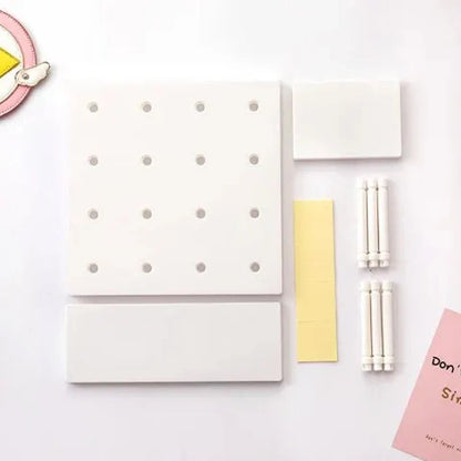 Home Decor Wall Shelves Decoration Hole Board Wall Storage Rack Storage Shelf Kitchen Bedroom Hanging Wall Shelves Wall Decor    Home Decor Supply | Online Retail | ShoreShopper.com