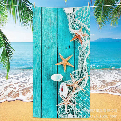 Beach Turtle Animal Printed Beach Towel, Quick Drying Absorbent Beach Towel Outdoor Sports Swimming Beach Towel Face Towel Towel    Your Coastal Marketplace | Shoreshopper.com