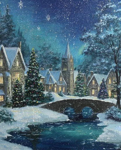 PhotoCustom Paint By Number Outdoor Scenery Kit Drawing On Canvas Diy Christmas Gift For Living Room Decora    Home Decor Supply | Online Retail | ShoreShopper.com