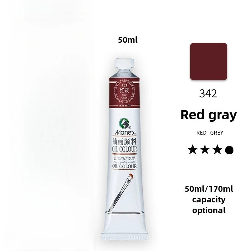 Maries Oil Paint 50ML Oil Painting Art Creation Pigment Large Oil Paint Paint Single Commonly Used 24 Colors    Home Decor Supply | Online Retail | ShoreShopper.com