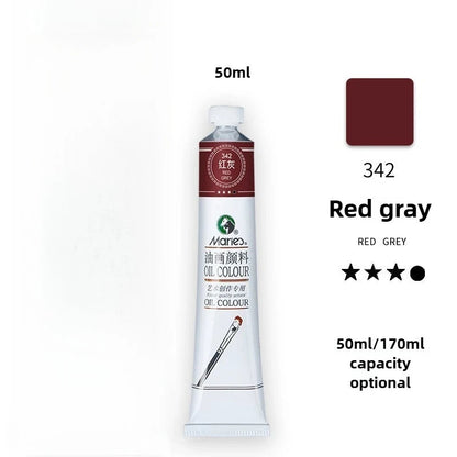Maries Oil Paint 50ML Oil Painting Art Creation Pigment Large Oil Paint Paint Single Commonly Used 24 Colors    Home Decor Supply | Online Retail | ShoreShopper.com