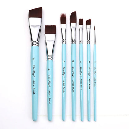 Body Pinting Face Body Art Paint Multifunctional Professional Paint Brushes Set Wooden Handle Nylon Brush Oil Painting Brushes    Home Decor Supply | Online Retail | ShoreShopper.com