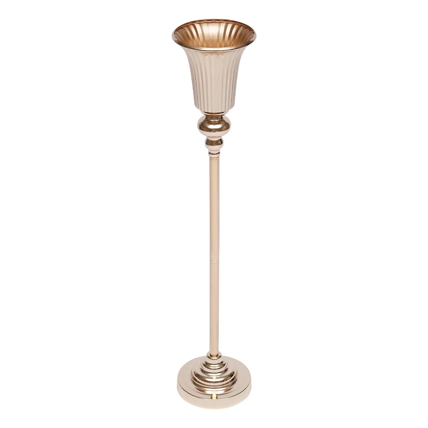 10Pcs Versatile Wedding stands Metal Trumpet Holders Vases For Weddings, Party Decorations    Home Decor Supply | Online Retail | ShoreShopper.com