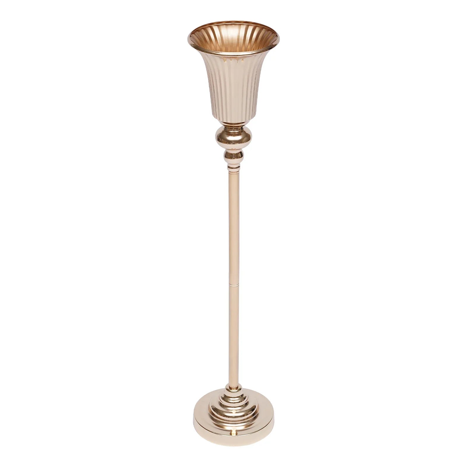 10Pcs Versatile Wedding stands Metal Trumpet Holders Vases For Weddings, Party Decorations    Home Decor Supply | Online Retail | ShoreShopper.com