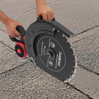16In 4000W Electric Concrete Saw Brick Cutter Circular Saw Wall Slotting Groving with Saw Blade and Rolling Pulley 3000RPM    Home Decor Supply | Online Retail | ShoreShopper.com