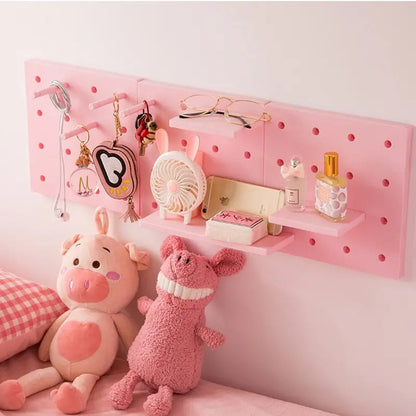 Home Decor Wall Shelves Decoration Hole Board Wall Storage Rack Storage Shelf Kitchen Bedroom Hanging Wall Shelves Wall Decor    Home Decor Supply | Online Retail | ShoreShopper.com